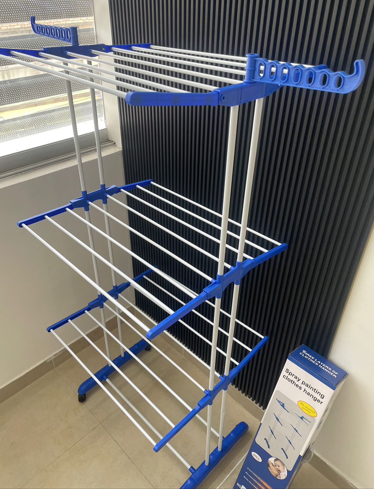 Miniatura 7 de Tendedero Ropa Perchero Plegable Colgado